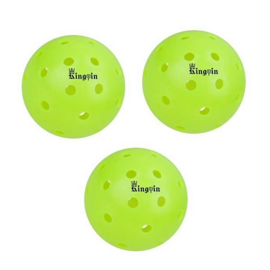 Kingpin PickleBall Balls (6-Pack)- Green