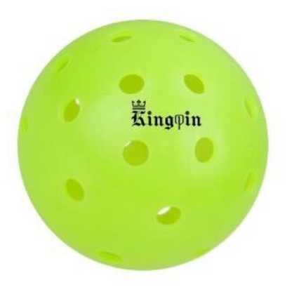 Kingpin PickleBall Balls (6-Pack)- Yellow