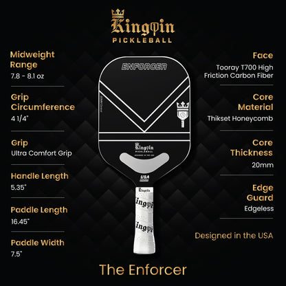 Kingpin PickleBall Paddle Enforcer