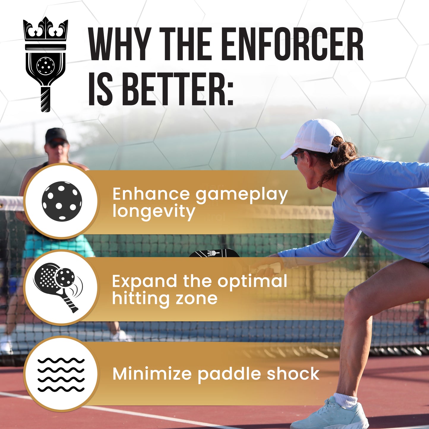 Kingpin PickleBall Paddle Enforcer