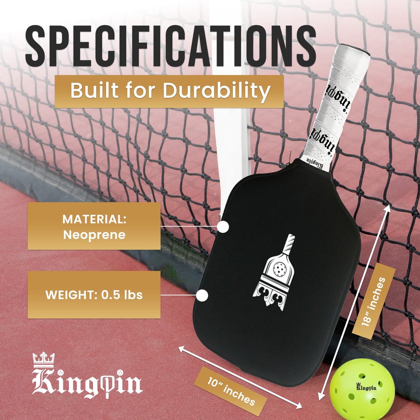 Kingpin Paddle Cover