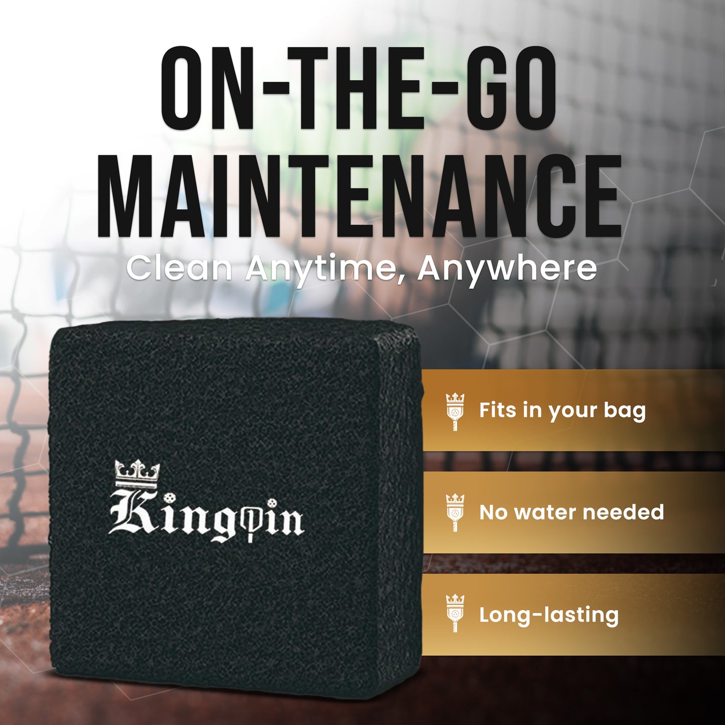 Kingpin Paddle Eraser 2 Pack