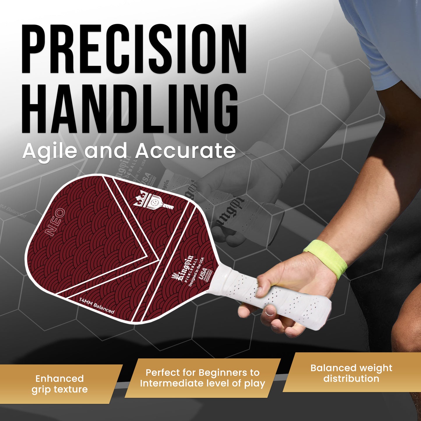 Kingpin PickleBall Paddle Neo